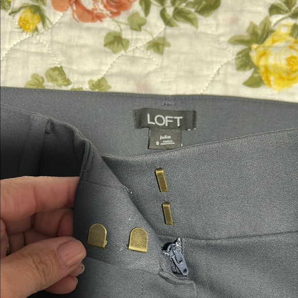 LOFT Women's Gray  Pants - Picture 6 of 10